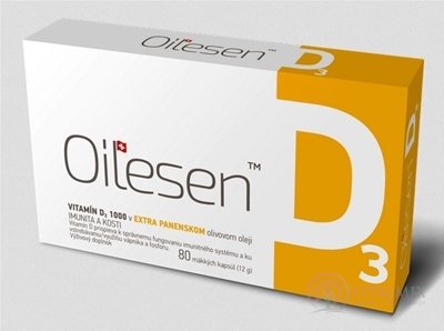 OILESEN VITAMIN D3 1000 cps 1x80 ks