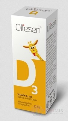 OILESEN VITAMIN D3 400 kapky 1x10 ml