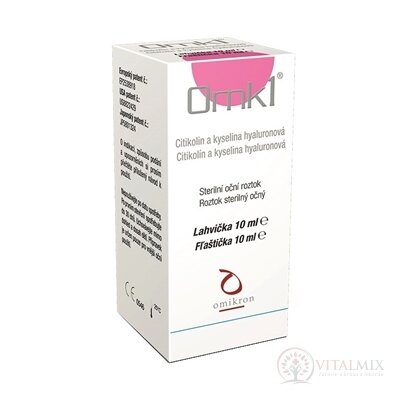 OMK1 sterilní oční roztok 1x10 ml