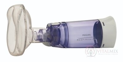 OptiChamber Diamond KOMORA zádržná s maskou L large Lite touch, k inhalaci léku, 1x1 set