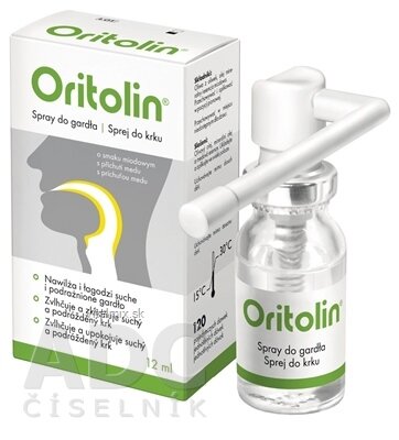 Oritolin sprej do krku 1x12 ml