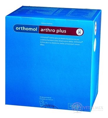 Orthomol ARTHRO plus granulát + tobolky v kapse, 30 denních dávek, 1x1 set