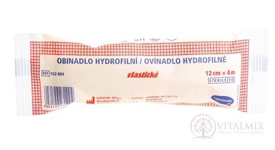 Obinadlo hydrofilní elastické sterilní (12cm x 4m) 1x1 ks