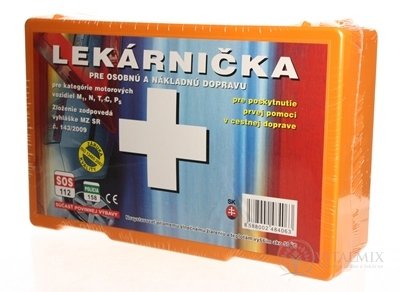 Panacea LÉKÁRNIČKA v plastovém obalu (pro kategorii motorových vozidel M1, N, T, C, Ps) 1x1 ks