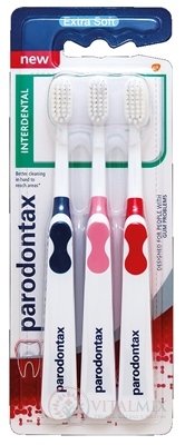 Parodontax Interdental Triopack Extra Soft zubní kartáček 1x3 ks