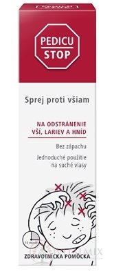 PEDICUSTOP Sprej proti vším 1x75 ml