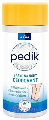 Pedíků DEO zásyp NA NOHY pohlcuje pach 1x100 g