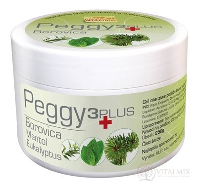 PEGGY 3PLUS Borovice gel 1x250 g