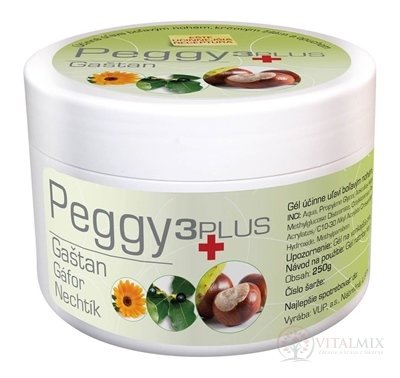 PEGGY 3PLUS Kaštan gel 1x250 g