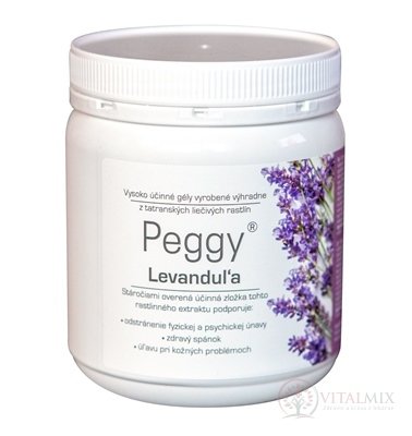 PEGGY GEL levandulový 1x500 g