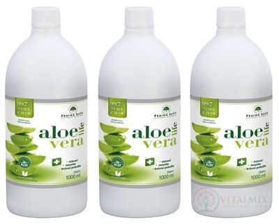Pharma Activ AloeVeraLife AKCE šťáva z aloe 99,7%, 3x1000 ml (3000 ml), 1x1 set