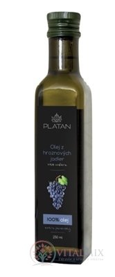 PLATAN Olej z hroznových jader 1x250 ml