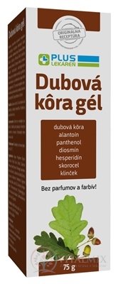 PLUS LÉKÁRNA Dubová kůra gel 1x75 g