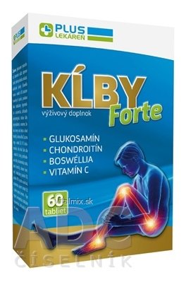 PLUS LÉKÁRNA KLOUBY Forte tbl 1x60 ks