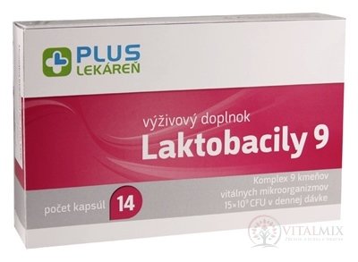 PLUS LÉKÁRNA Laktobacily 9 cps 1x14 ks