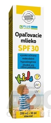 PLUS LÉKÁRNA Opalovací mléko Kids SPF 30 1x230 ml