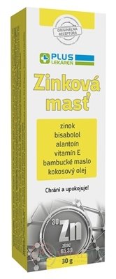 PLUS LÉKÁRNA Zinková mast 1x30 g