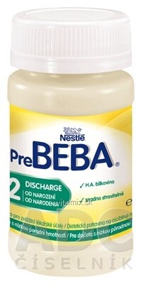 Nestlé Pro BEBA 2 Discharge (dietetická potravina pro kojence od narození) inů. 2016, 1x90 ml