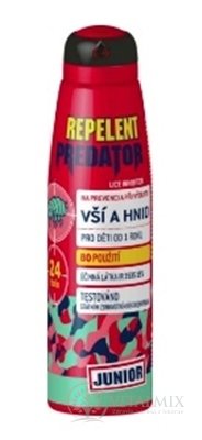 PREDATOR REPELENT sprej pro prevenci a při výskytu vší a hnid, JUNIOR 1x150 ml