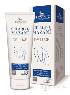 PRIESSNITZ Chladivý gel DE LUXE 1x200 ml