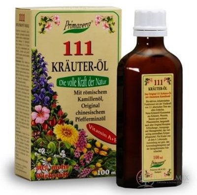 PRIMAVERA 111 Kräuter-ÖL bylinný olej 1x100 ml