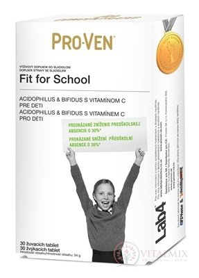 PRO-VEN Fit for School žvýkací tablety 1x30 ks