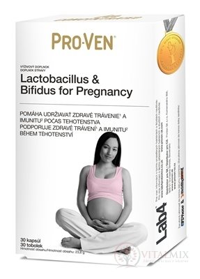 PRO-VEN Lactobacilus &amp; Bifidus for Pregnancy cps 1x30 ks
