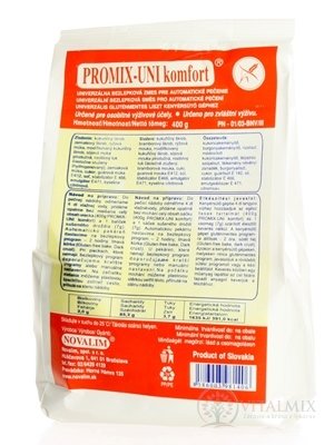 PROMIX-UNI komfort bezlep.zmes pro autem. pečení plv 1x400 g