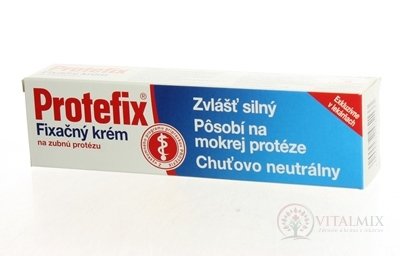 Protefix Fixační krém chuťově neutrální 1x47 g