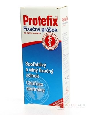 Protefix Fixační prášek na zubní protézu 1x50 g