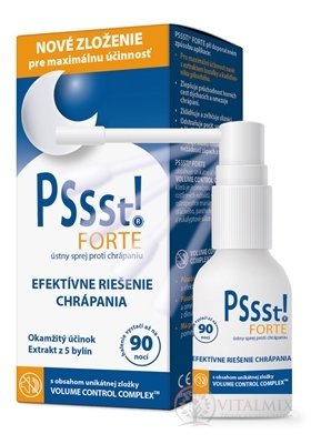 Pssst! FORTE ústní sprej proti chrápání zdravotnický prostředek 1x25 ml