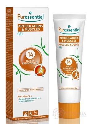 PURESSENTIEL Gel na svaly a klouby 14 esenciálních olejů 1x60 ml