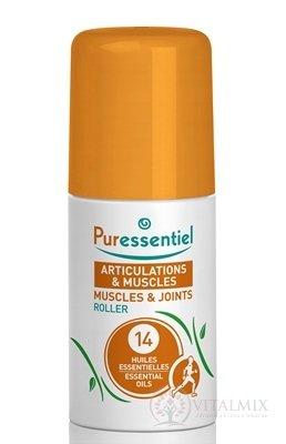 PURESSENTIEL Roll-on na svaly a klouby 14 esenciálních olejů 1x75 ml