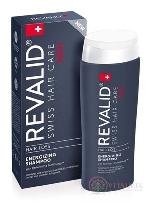 REVALID MEN HAIR LOSS ENERGIZING SHAMPOO šampon proti vypadávání vlasů pro muže 1x200 ml