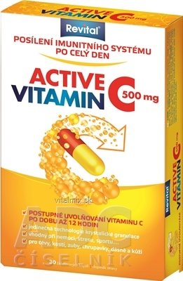 Revital ACTIVE VITAMIN C 500 mg cps 1x30 ks