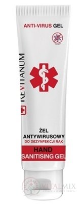 REVITANUM antivirový dezinfekční gel 1x100 ml