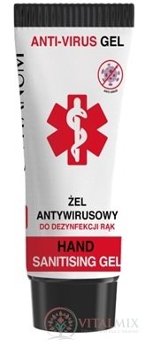 REVITANUM antivirový dezinfekční gel 1x30 ml