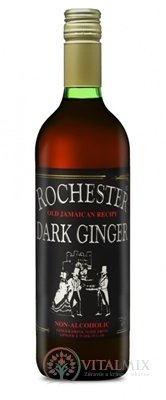 ROCHESTER DARK GINGER nealkoholický zázvorový nápoj s karamelem 1x725 ml