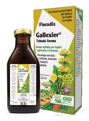 SALUS Floradix Gallexier tekutá forma 1x250 ml