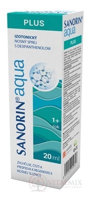 Sanorin Aqua PLUS nosní sprej 1x20 ml