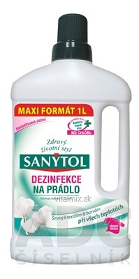 SANYTOL DEZINFEKCE Na prádlo Maxi koncentrované složení, 1x1 l