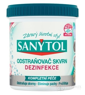 SANYTOL DEZINFEKCE ODSTRAŇOVAČ SKVRN 1x450 g