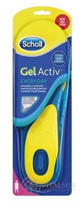 Scholl Gelové vložky do bot Everyday - Ženy (GelActiv) 1x1 pár