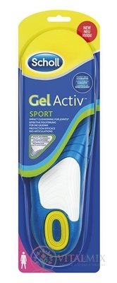 Scholl Gelové vložky do bot Sport - Ženy (GelActiv) 1x1 pár