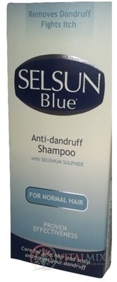 SELSUN BLUE ŠAMPON 1% na normální vlasy 1x200 ml