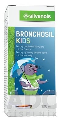 silvanols BRONCHOSIL KIDS 1x100 ml