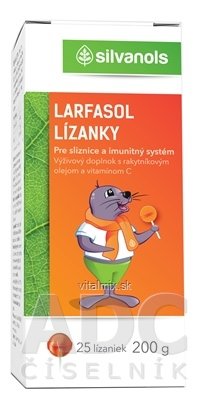 silvanols LARFASOL lízátka 1x25 ks