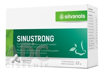 silvanols SINUSTRONG cps 1x30 ks