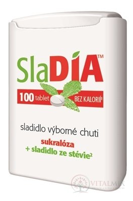 Slad sladidlo tbl (Sukralóza + sladidlo ze Stevie) 1x100 ks