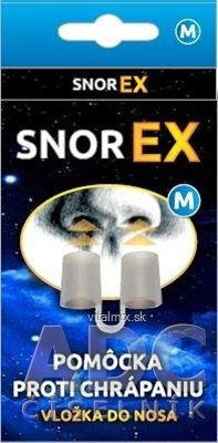 SNOREX M pomůcka proti chrápání - vložka do nosu 1x2 ks